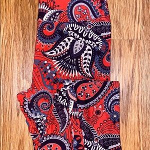 Lularoe Paisley Leggings